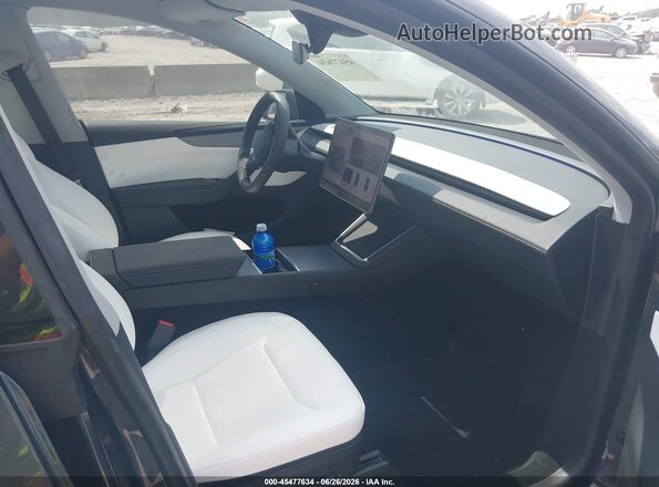 7SAYGDEE5TA581432 2026 TESLA MODEL Y Black Front interior view
