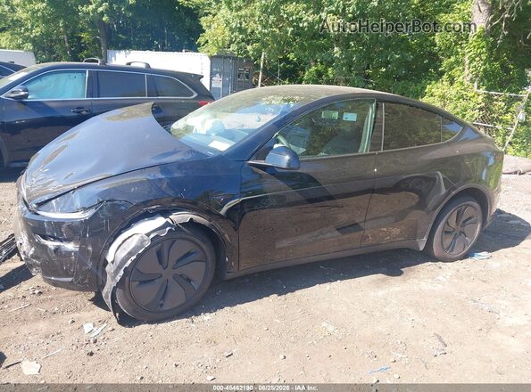 7SAYGDEE5TA666321 2026 TESLA MODEL Y Black Widok wnętrza z tyłu