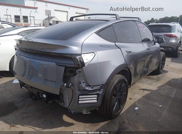 7SAYGDEE5TA669929 2026 TESLA MODEL Y Gray Հետևի աջ