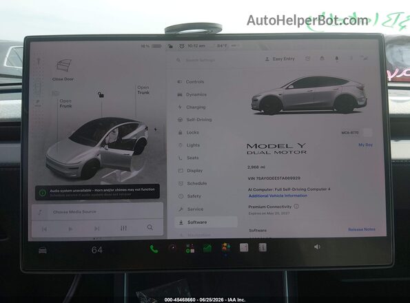 7SAYGDEE5TA669929 2026 TESLA MODEL Y Gray 