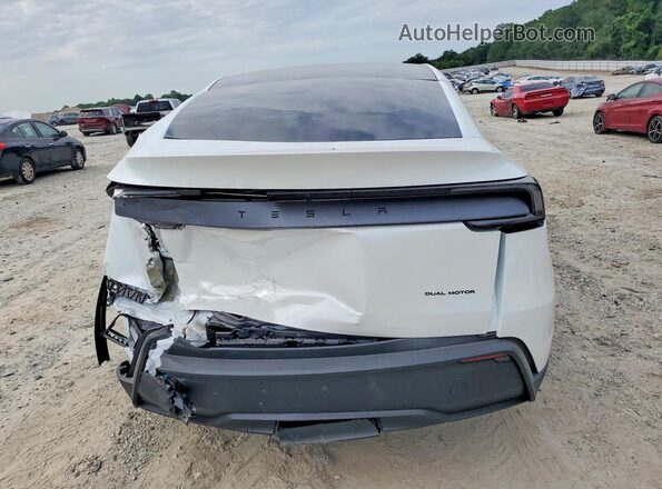 7SAYGDEE5TA671101 2026 TESLA MODEL White Հետևի տեսք