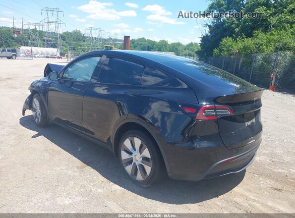 7SAYGDEE6NA008493 2022 TESLA MODEL Y Black Rear left