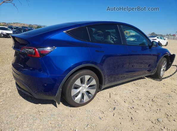 7SAYGDEE6NF401994 2022 TESLA MODEL Синий Задняя правая четверть