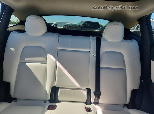 7SAYGDEE6NF401994 2022 TESLA MODEL Синий Вид задних сидений