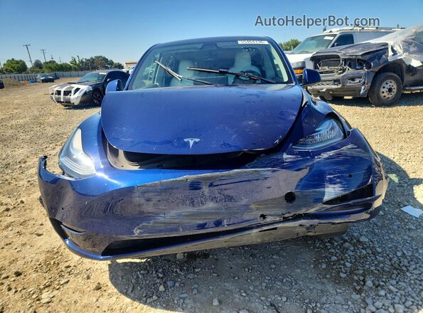 7SAYGDEE6NF401994 2022 TESLA MODEL Синий Вид спереди