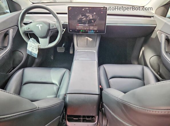 7SAYGDEE6NF447826 2022 TESLA OTHER Черный Вид панели приборов