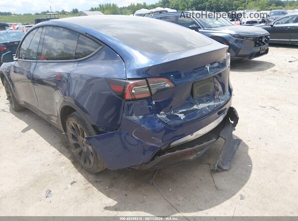 7SAYGDEE6NF481037 2022 TESLA MODEL Y Blue Front view