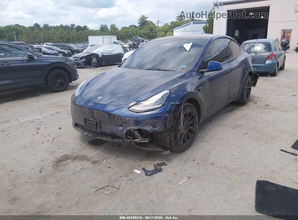 7SAYGDEE6NF481037 2022 TESLA MODEL Y Blue Front left