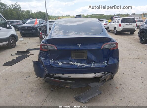 7SAYGDEE6NF481037 2022 TESLA MODEL Y Blue 