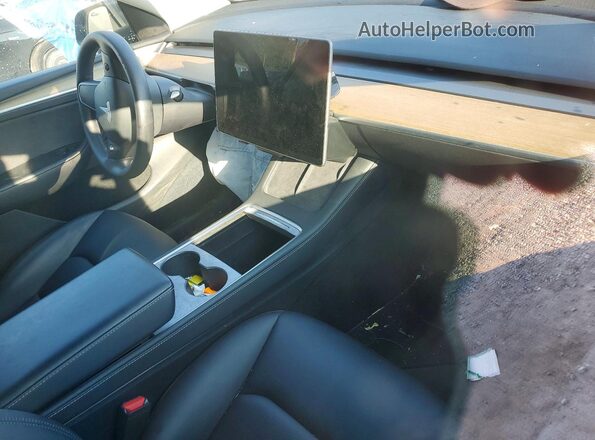 7SAYGDEE6PA058586 2023 TESLA MODEL Black Առջևի վահանակի տեսք