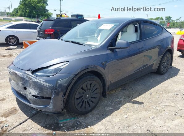 7SAYGDEE6PA167713 2023 TESLA MODEL Y Серый Передняя левая четверть