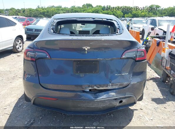 7SAYGDEE6PA167713 2023 TESLA MODEL Y Серый Панорамный вид салона 360°