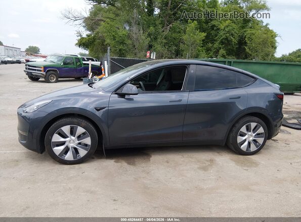 7SAYGDEE6PA199982 2023 TESLA MODEL Y Blue Вид задньої частини салону