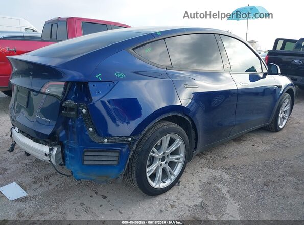 7SAYGDEE6PF604595 2023 TESLA MODEL Y Blue Tył prawy