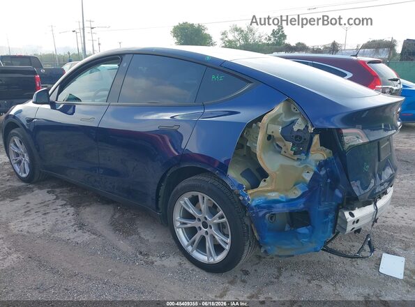 7SAYGDEE6PF604595 2023 TESLA MODEL Y Blue Tył lewy