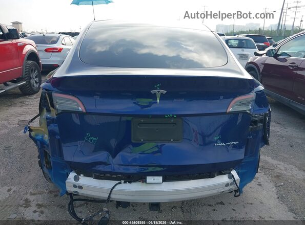 7SAYGDEE6PF604595 2023 TESLA MODEL Y Blue 