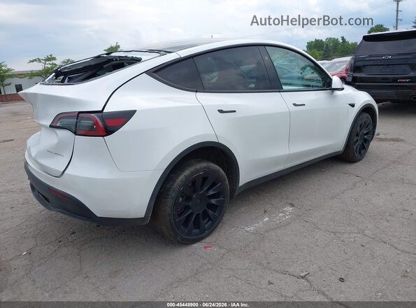 7SAYGDEE6PF935421 2023 TESLA MODEL Y White უკანა მარჯვენა