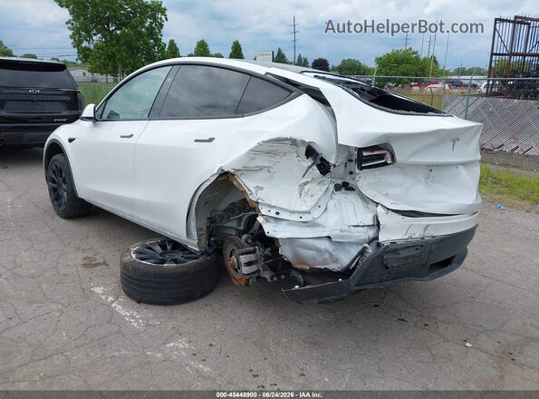7SAYGDEE6PF935421 2023 TESLA MODEL Y White უკანა მარცხენა