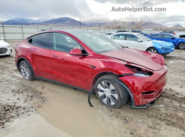 7SAYGDEE6RA222325 2024 TESLA MODEL Red წინა მარჯვენა