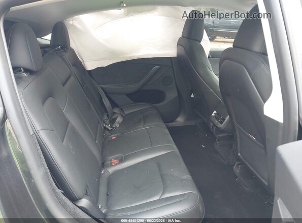 7SAYGDEE6RA222762 2024 TESLA MODEL Y Gray VIN კოდის სტიკერის ხედი