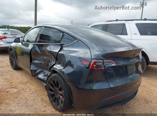 7SAYGDEE6RA222762 2024 TESLA MODEL Y Gray უკანა მარცხენა