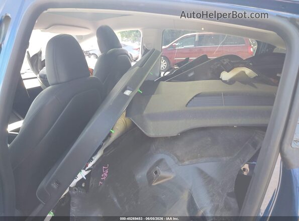 7SAYGDEE6RA227833 2024 TESLA MODEL Y Blue VIN კოდის სტიკერის ხედი
