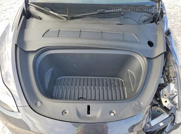 7SAYGDEE6RA253235 2024 TESLA MODEL Серый Вид подкапотного пространства