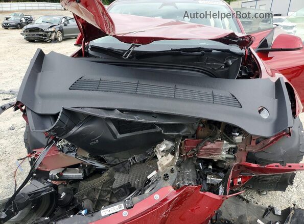 7SAYGDEE6RA273629 2024 TESLA MODEL Red Սալոնի հետևի տեսք