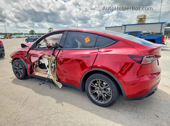7SAYGDEE6RF150805 2024 TESLA MODEL Red Rear left