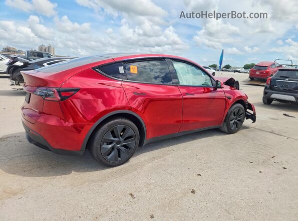 7SAYGDEE6RF150805 2024 TESLA MODEL Red Rear right