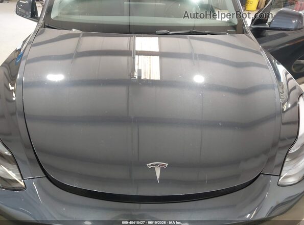 7SAYGDEE6SA358282 2025 TESLA MODEL Y Gray Հետևի տեսք
