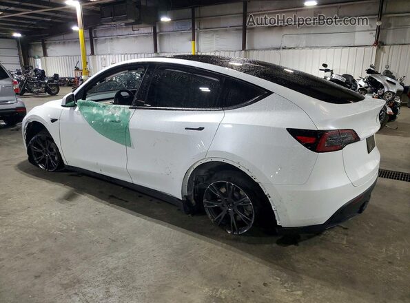 7SAYGDEE6SA361148 2025 TESLA MODEL White Rear left