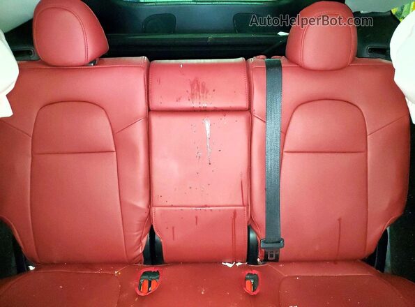 7SAYGDEE6SA361148 2025 TESLA MODEL White Rear seats view