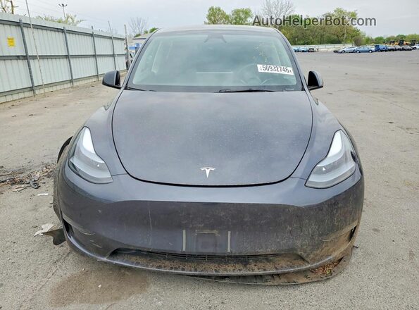 7SAYGDEE6SA361344 2025 TESLA MODEL Gray Вид спереду