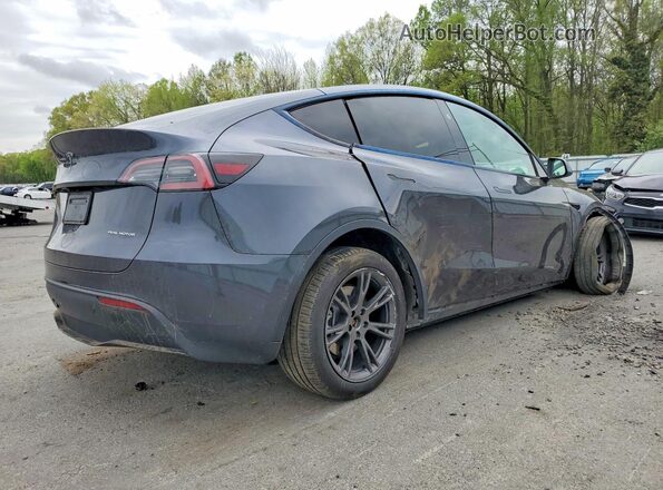 7SAYGDEE6SA361344 2025 TESLA MODEL Gray Задня права чверть