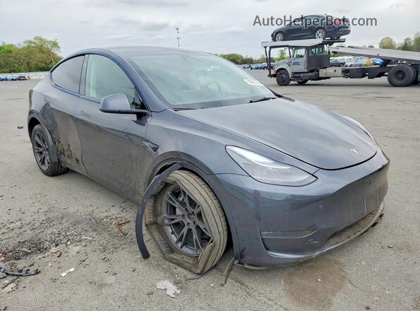 7SAYGDEE6SA361344 2025 TESLA MODEL Gray Передня права чверть