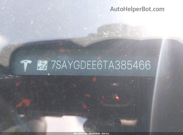 7SAYGDEE6TA385466 2026 TESLA MODEL Y White Շարժիչի բաժամունքի տեսք