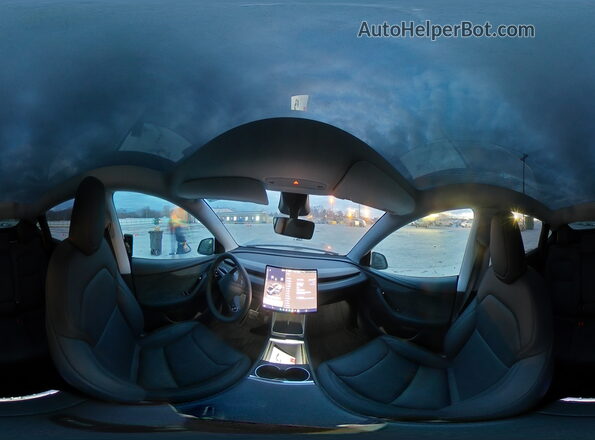 7SAYGDEE6TA463454 2026 TESLA MODEL Black Սալոնի 360 աստիճան տեսք