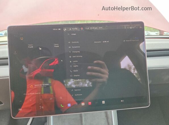 7SAYGDEE6TA587871 2026 TESLA MODEL Red 