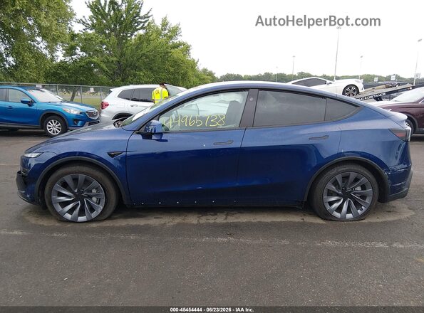 7SAYGDEE6TA633974 2026 TESLA MODEL Y Dark Blue Вид щитка приладів