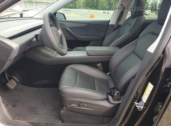 7SAYGDEE6TF567123 2026 TESLA MODEL Black Սալոնի դիմացի տեսք