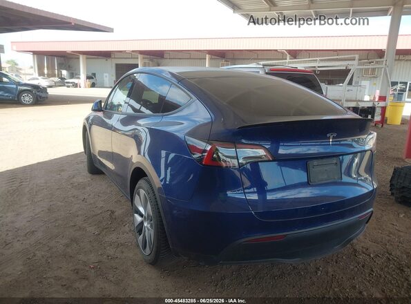 7SAYGDEE7NF369556 2022 TESLA MODEL Y Blue უკანა მარცხენა