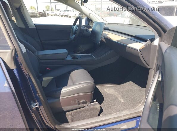 7SAYGDEE7NF369556 2022 TESLA MODEL Y Blue წინა სალონის ხედი