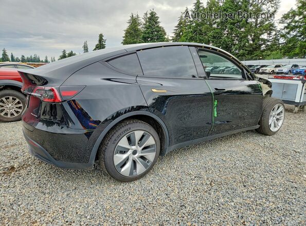 7SAYGDEE7NF393839 2022 TESLA MODEL Black Rear right