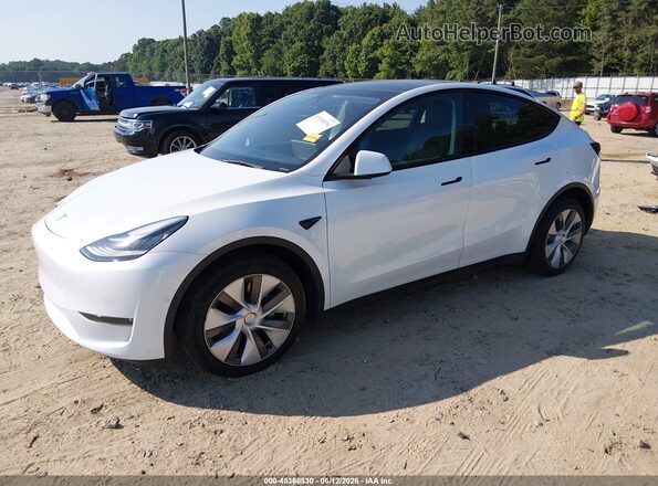 7SAYGDEE7PA024656 2023 TESLA MODEL Y White Vista tres cuartos delantera izquierda