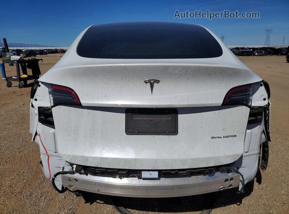 7SAYGDEE7PA034748 2023 TESLA MODEL White Rear view