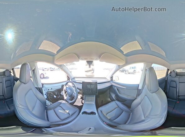 7SAYGDEE7PA034748 2023 TESLA MODEL White 360 interior view