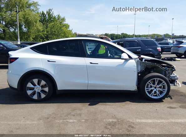7SAYGDEE7PA092911 2023 TESLA MODEL Y White Սարքավորումների վահանակի տեսք