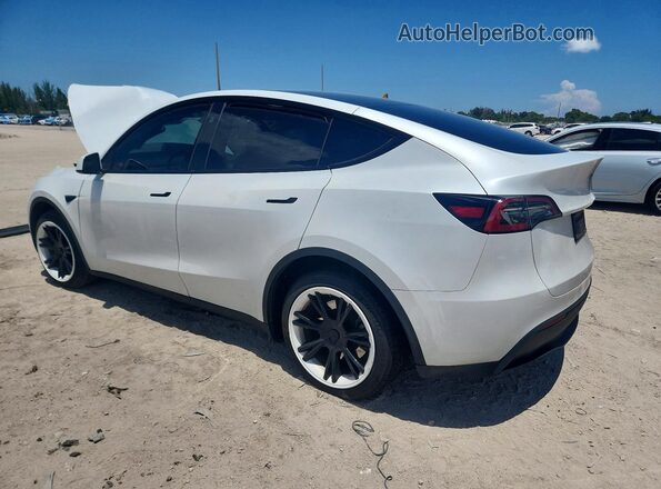 7SAYGDEE7PA147079 2023 TESLA MODEL Белый Задняя левая четверть