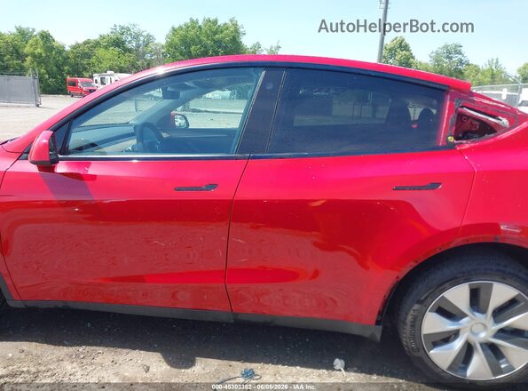 7SAYGDEE7PF667849 2023 TESLA MODEL Y Red 
